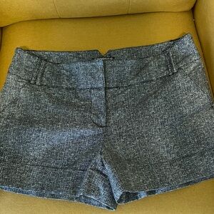 Express Black/White Dress Shorts